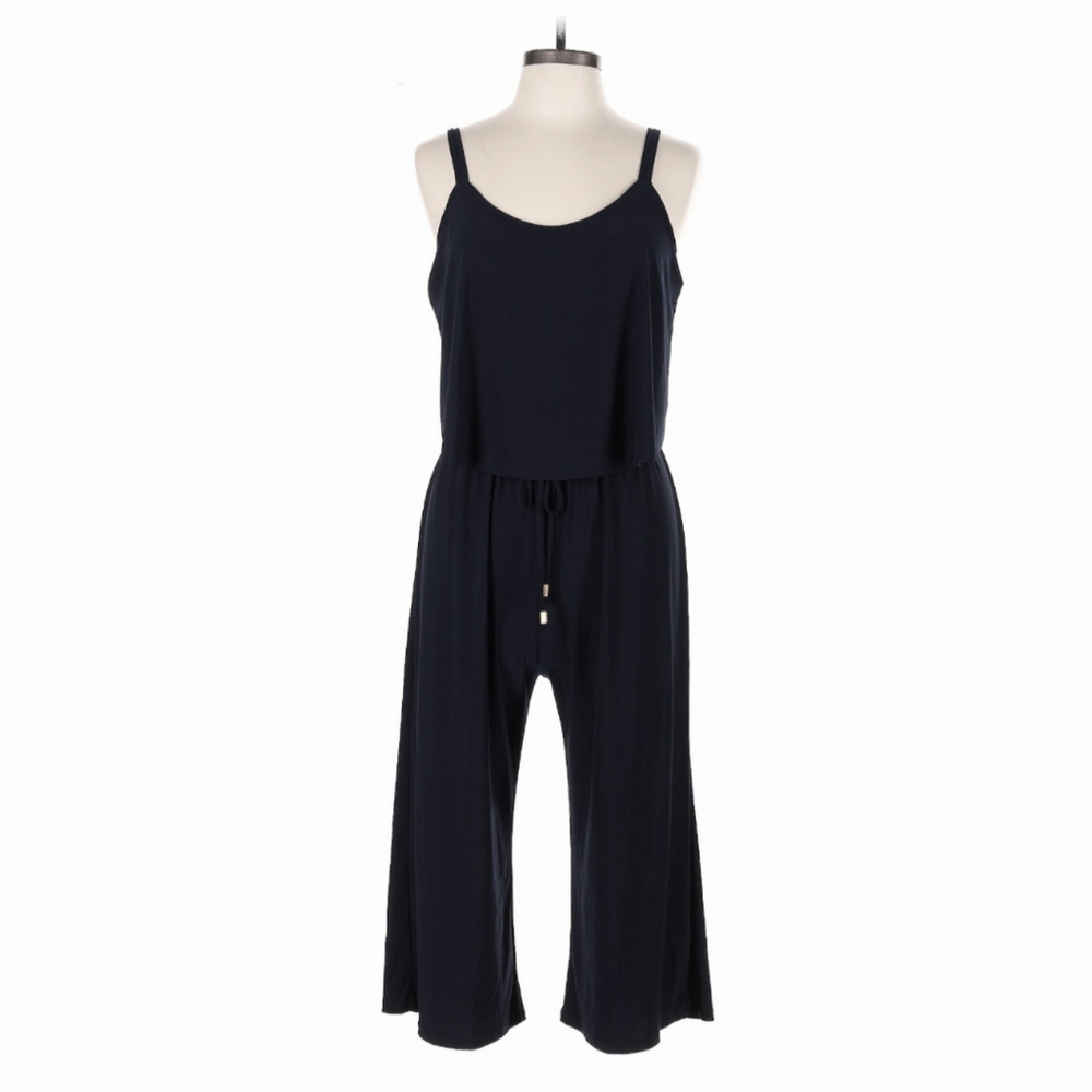 Cropped Flowy Jumpsuit
